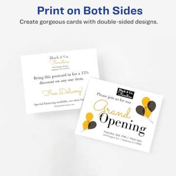 Customizable Avery Printable Postcards for Every Occasion