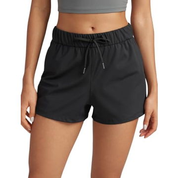 CRZ YOGA Stretch Shorts for Women - Ideal for Workout & Casual Use