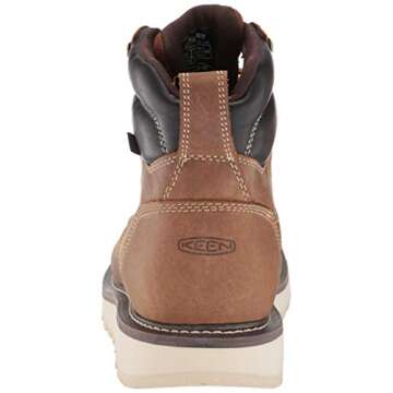 KEEN Cincinnati Waterproof Soft Toe Work Boots for Men