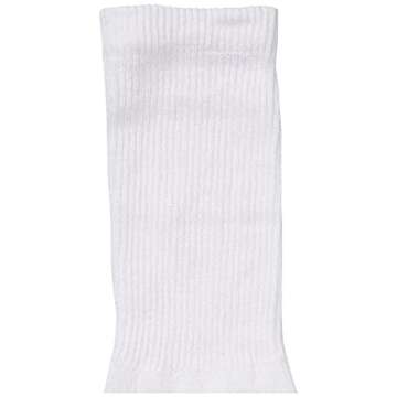 Comfortable and Durable Hanes Men's Crew Socks Multi-Pack