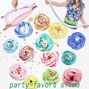 16 Pack Dual Colors Butter Slime Kit for Kids Fun