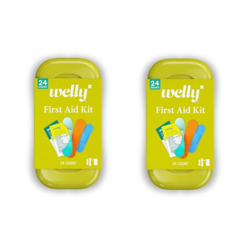 Welly Quick Fix First Aid Kit with Assorted Color Bandages