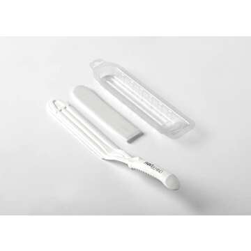 PAINT BEHIND Toilet Tool Nylon Paint Brush - Flat Paint Brush for Behind Toilet and Hard to Reach Ar...