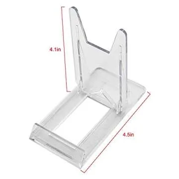 Artliving Adjustable Clear Acrylic Display Stand Set of 6