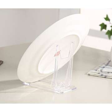 Artliving Adjustable Clear Acrylic Display Stand Set of 6