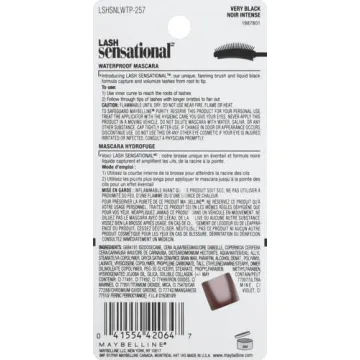 Maybelline Lash Sensational Waterproof Mascara for Stunning Lashes