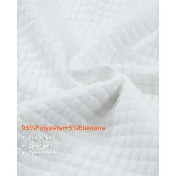 SELINK Hoodies For Women Casual Pullover Waffle Long Sleeve Drawstring Hooded Sweatshirt with Pocket Khaki-M