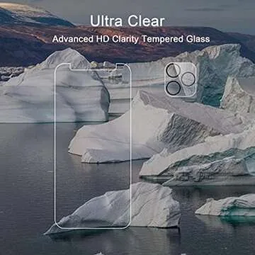 Ailun 2Pack Screen & Lens Protectors for iPhone 12 Pro