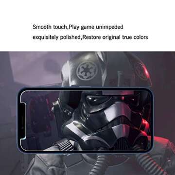 Ailun 2Pack Screen & Lens Protectors for iPhone 12 Pro