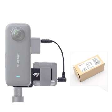 Ulanzi PT-20 Invisible Mic Cold Shoe for Insta360 X3/X2/X4