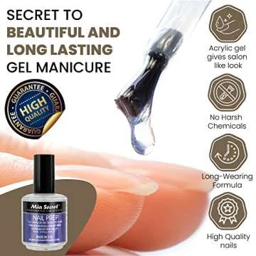 Mia Secret Acrylic Nail Kit for Beginners - Long-Lasting Results