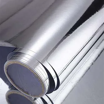 Durable Chrome Mirror Silver Vinyl Wrap - Versatile & Waterproof