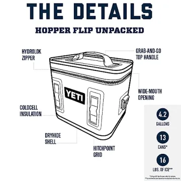 YETI Hopper Flip 12 Portable Cooler Keeps Drinks Cold