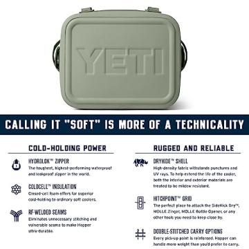 YETI Hopper Flip 12 Portable Cooler Keeps Drinks Cold