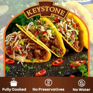 Keystone Ground Beef 14 Oz Ready to Eat Gluten Free