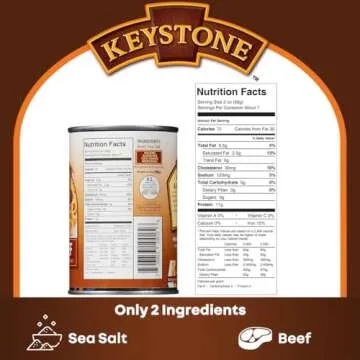 Keystone Ground Beef 14 Oz Ready to Eat Gluten Free