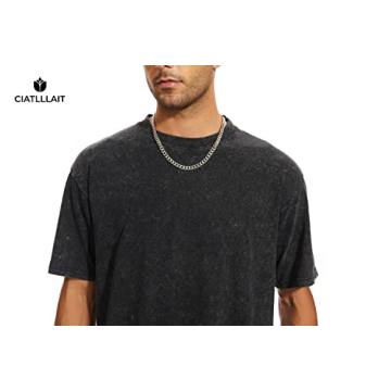 Men's Vintage Oversized Cotton T-Shirts  - Comfort & Style