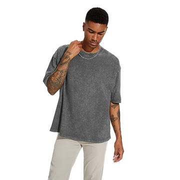 Men's Vintage Oversized Cotton T-Shirts  - Comfort & Style