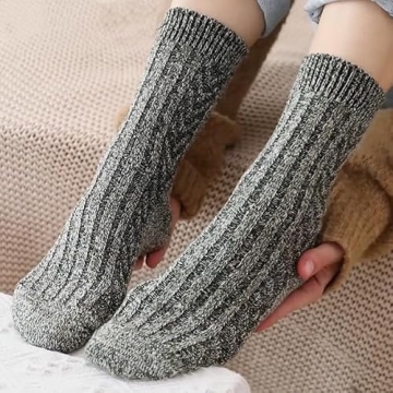 Warm Wool Socks Pack of 5 for Winter Comfort