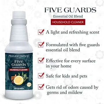 Natural Riches Five Guards Essential Oil Cleaner - 32 fl oz