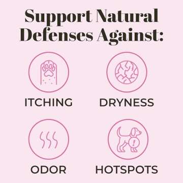 Skout's Honor Probiotic Pet Shampoo & Conditioner with Avocado Oil & Omega-3s, 97% Natural, Paraben & Sulfate-Free, Cruelty-Free, 16oz, Happy Puppy