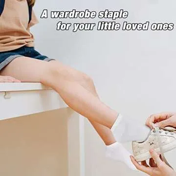Kids Socks 25 Pairs Soft & Comfy Ankle Socks for Toddlers