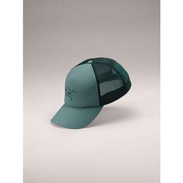 Arc'teryx Bird Curved Brim Trucker Hat | Curved-Brim Performance Trucker | Boxcar/Pytheas, One Size