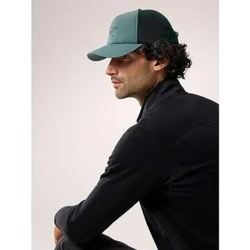 Arc'teryx Bird Curved Brim Trucker Hat | Curved-Brim Performance Trucker | Boxcar/Pytheas, One Size