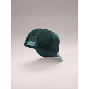 Arc'teryx Bird Curved Brim Trucker Hat | Curved-Brim Performance Trucker | Boxcar/Pytheas, One Size