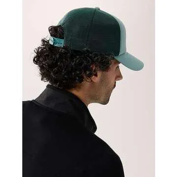 Arc'teryx Bird Curved Brim Trucker Hat | Curved-Brim Performance Trucker | Boxcar/Pytheas, One Size