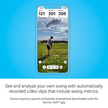 Garmin Approach R10 Golf Monitor - Accurate Metrics & Fun Play