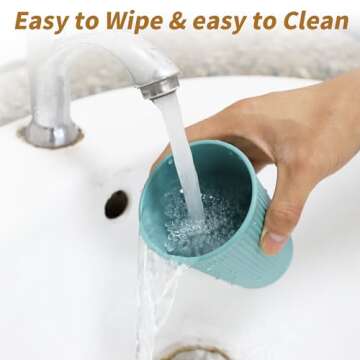 becutlery Wheat Straw Cups - Unbreakable and Eco-Friendly Set