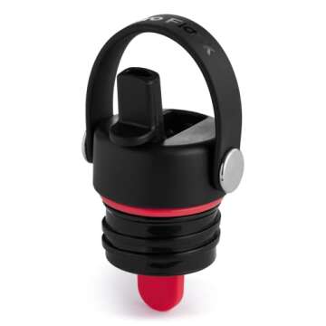 Hydro Flask 24 oz Standard Mouth Flex Straw Cap Rain
