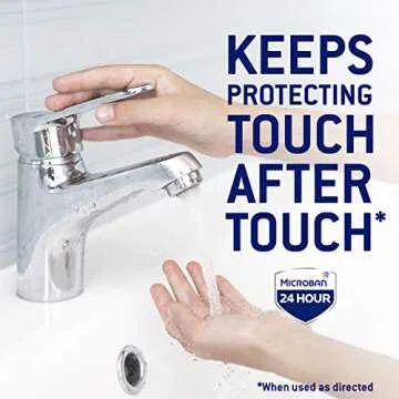 Microban 24 Hour Cleaner - Powerful Antimicrobial Spray