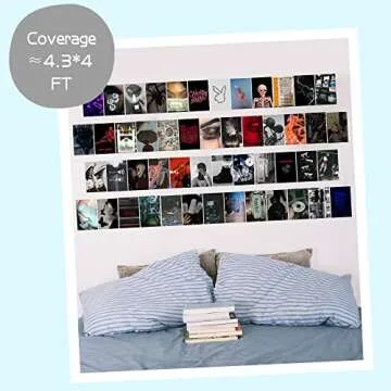 CY2SIDE 50PCS Grunge Aesthetic Picture, 50 Set 4x6 inch, Collage Print Kit, Cool Room Decor for Girl, Wall Art Prints for Room, Dorm Photo Display, VSCO Posters for Bedroom