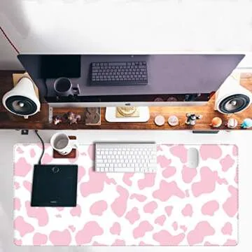 Deokke Large Gaming Mouse Pad Desk Mat - 31.5x15.7 in