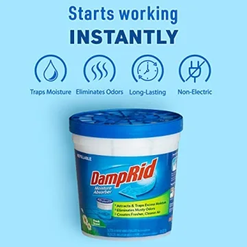 DampRid Moisture Absorber Cups - Lasts Up To 60 Days