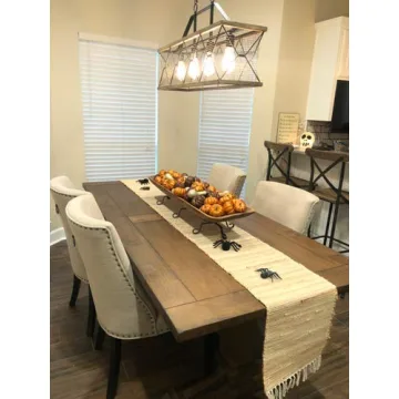 Natural Jute Table Runner for Elegant Dining Decor