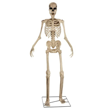 8FT Animated Skeleton Decoration with Motion and Sound