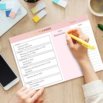 Sweetzer & Orange Weekly To Do List Pad - 7x10" Planner