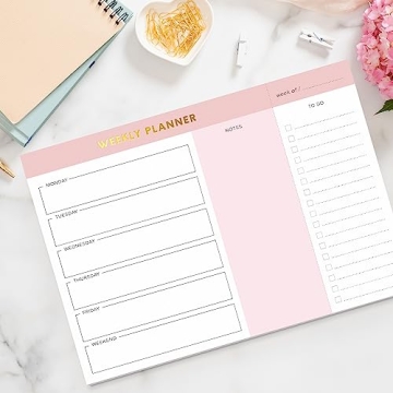 Sweetzer & Orange Weekly To Do List Pad - 7x10" Planner