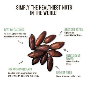 Barukas Supernuts | Roasted to Perfection | Non-GMO | Vegan and Paleo Friendly | High Protein and Fiber Snack, 12 oz