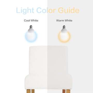 HomePop Home Decor | Upholstered Dining Chairs with Low Back |Decorative Home Furniture, Cream Boucle (Single Pack)