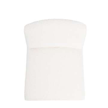 HomePop Home Decor | Upholstered Dining Chairs with Low Back |Decorative Home Furniture, Cream Boucle (Single Pack)