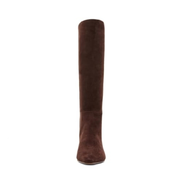 Steve Madden Women's Knee High Boots in Chocolate Suede