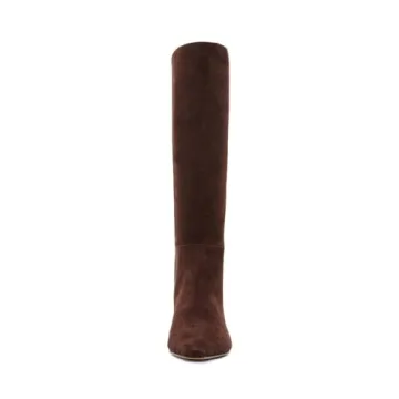 Steve Madden Women's Knee High Boots in Chocolate Suede
