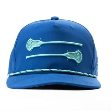 ChalkTalkSPORTS Lacrosse Rope Hat | Unique Design & Adjustable Fit | Small Size
