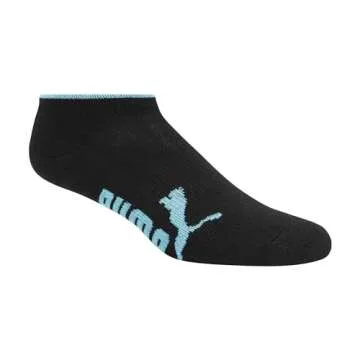 Puma Ankle-High Runner Socks 6-Pack for Women 9-11