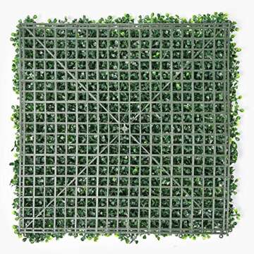 Sunnyglade 12PCS Artificial Boxwood Panels for Privacy