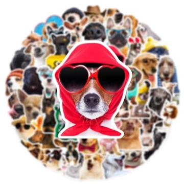 Aigemumy Funny Dog Stickers - Perfect for Scrapbooking